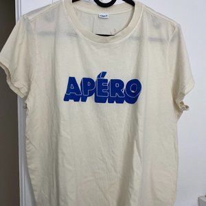 Clare V Classic Tee L Apero